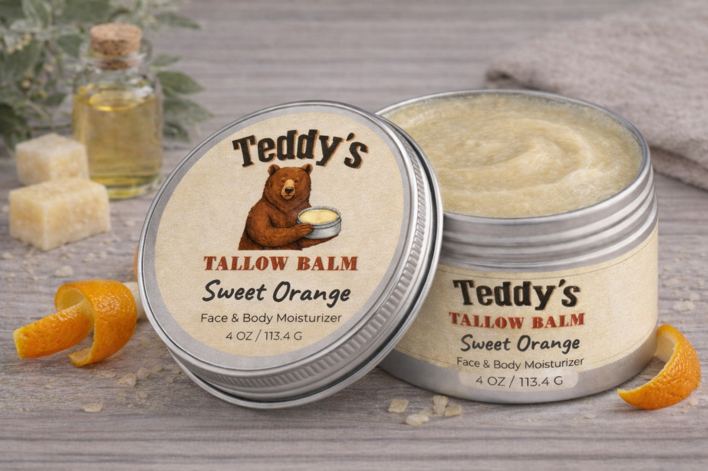 Sweet Orange Tallow Balm