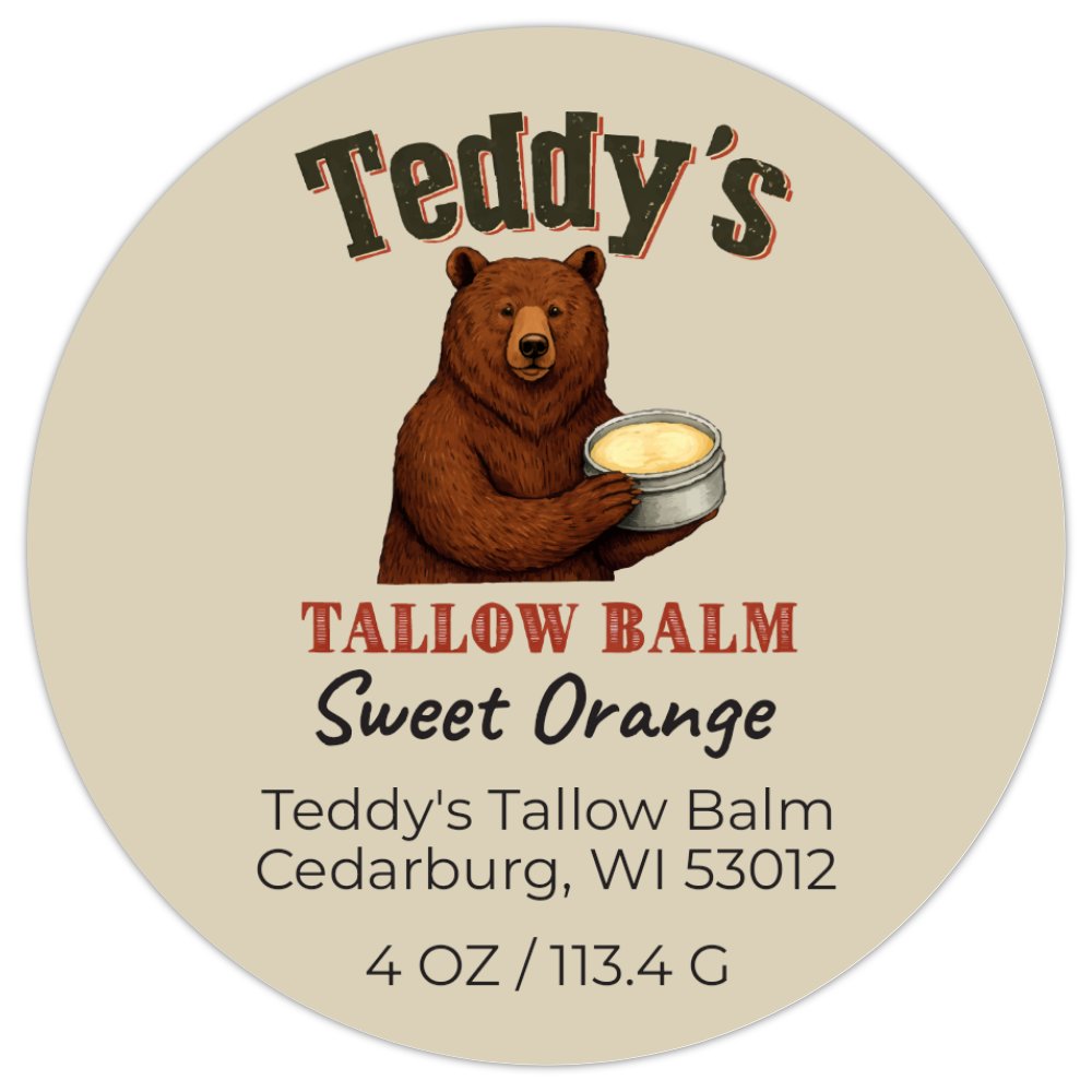 Sweet Orange Tallow Balm