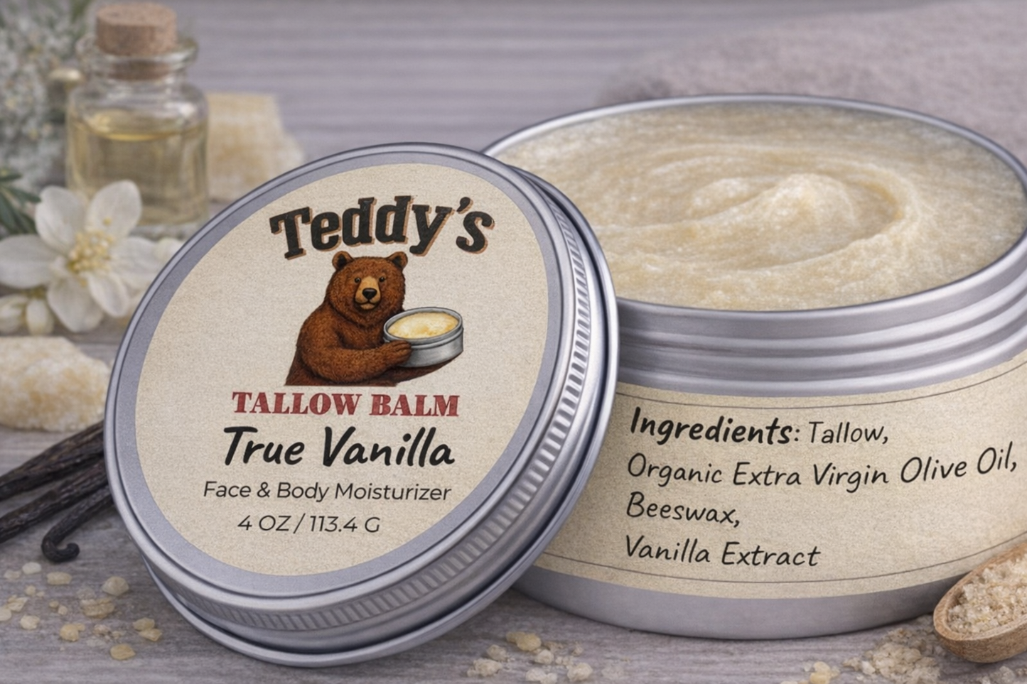 True Vanilla Tallow Balm