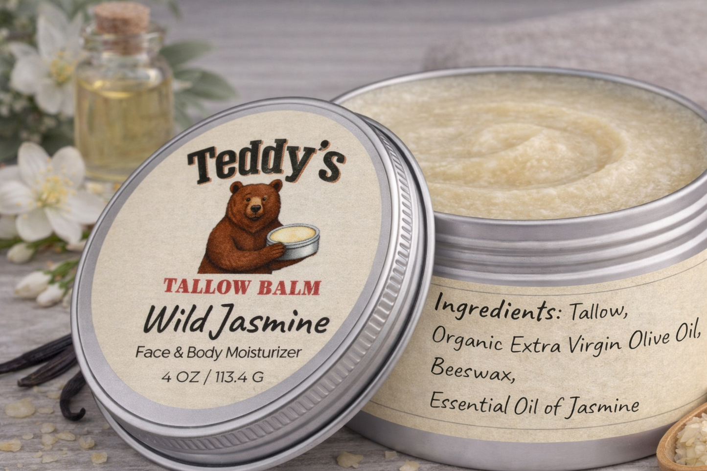 Wild Jasmine Tallow Balm