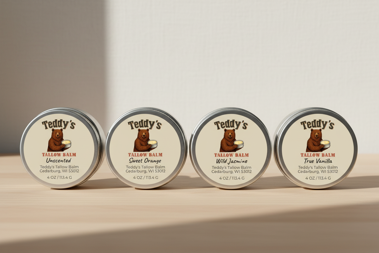 Teddy's Tallow Balm minimalist hero image